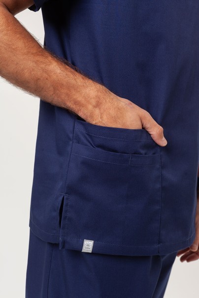 Pánská lékařská halena Sunrise Uniforms Basic Standard FRESH námořnická modř-4