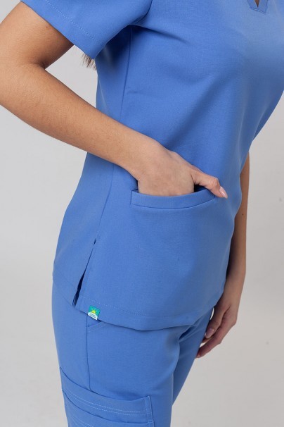 Lékařská halena Sunrise Uniforms Premium Joy modrá-3