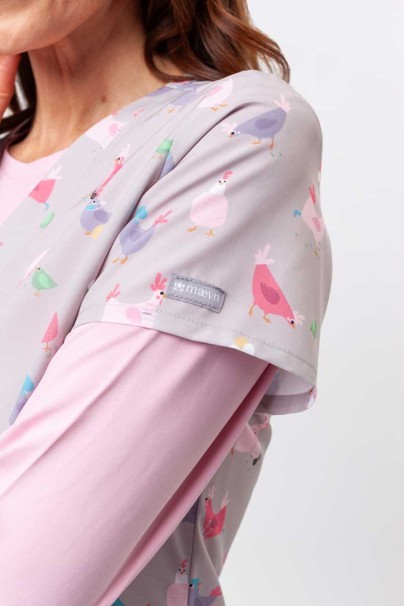 Dámská lékařská halena Maevn Prints Hot Chicks-4