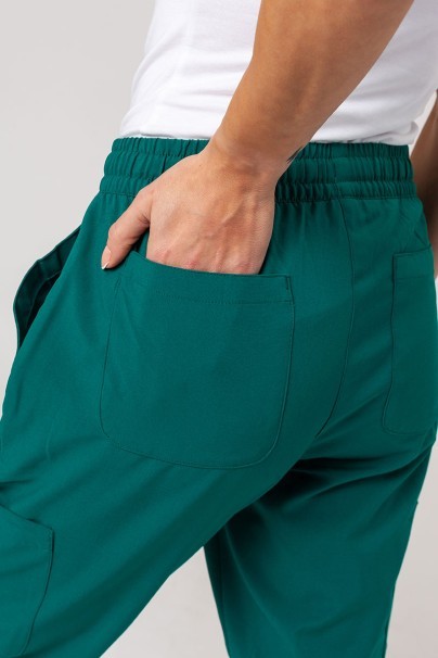 Lékařské dámské kalhoty Maevn Momentum 6-pocket zelené-5