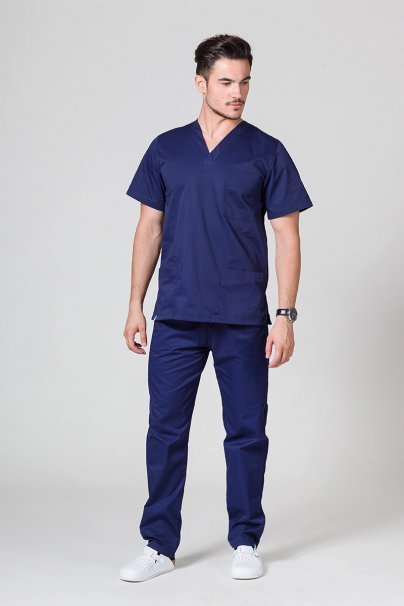 Univerzální lékařské kalhoty Sunrise Uniforms námořnická modř-3