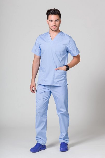 Univerzální lékařské kalhoty Sunrise Uniforms Basic Regular modré-3
