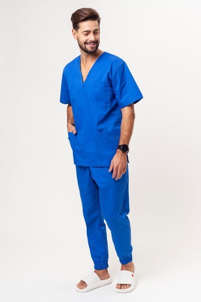 Pánská lékařská halena Sunrise Uniforms Basic Standard FRESH královsky modrá-5