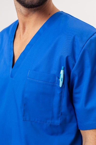 Pánská lékařská halena Sunrise Uniforms Basic Standard FRESH královsky modrá-3