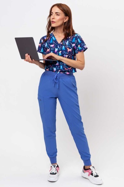 Dámská lékařská halena Maevn Prints Furr-ever Colorful-8