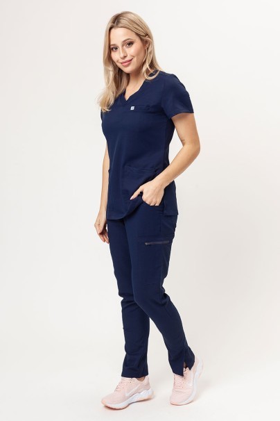 Dámská lékařská halena Uniforms World 109PSX Shelly námořnická modř-5