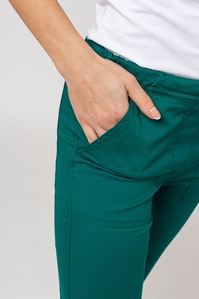 Lékařské dámské kalhoty Cherokee Core Stretch Mid Rise zelené-2