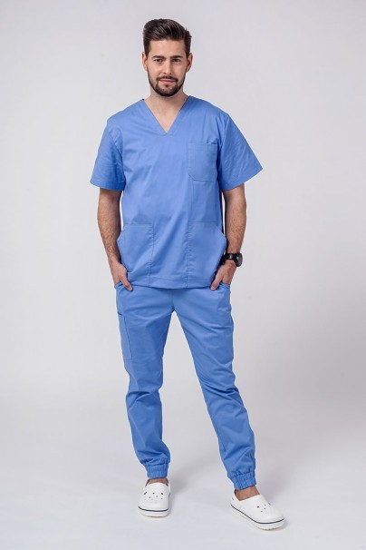 Lékařská halena Sunrise Uniforms Active Flex modrá-3