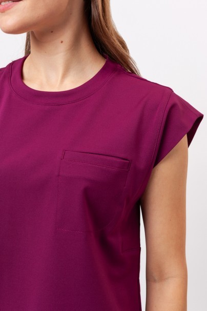 Dámská lékařská halena Cherokee Achieve třešňová-3