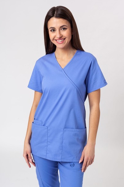 Lékařská dámská souprava Dickies EDS Signature Wrap (halena Mock, kalhoty Pull-on) klasicky modrá-2