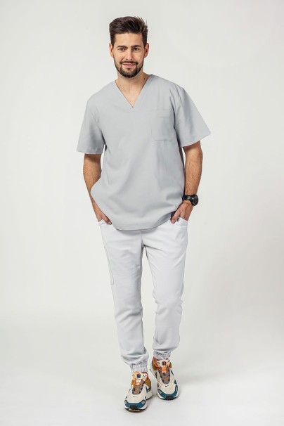 PROMO Lékařská halena Sunrise Uniforms Premium Dose světle šedá-5