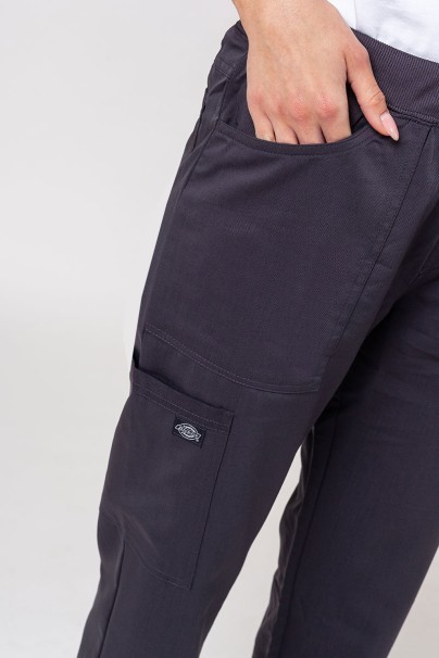 Lékařské dámské kalhoty Dickies Balance Mid Rise šedé-3