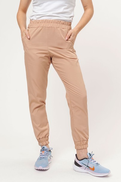 Dámská lékařská souprava Sunrise Basic Jogger FRESH béžová-6