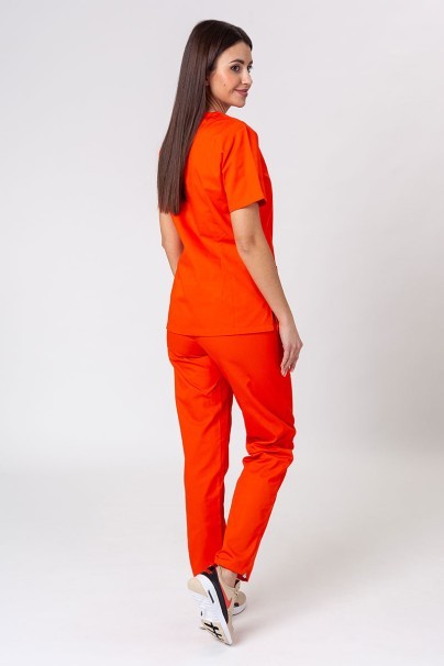 Lékařská dámská halena Sunrise Uniforms Basic Light oranžová-6