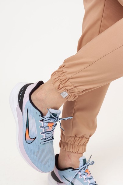 Dámské lékařské kalhoty Sunrise Easy FRESH jogger béžové-3