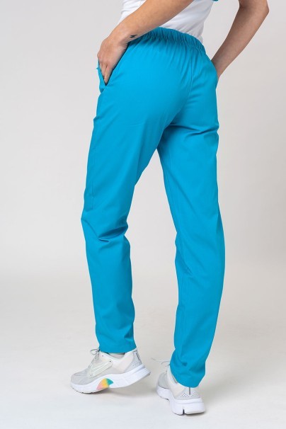 Dámské lékařské kalhoty Sunrise Uniforms Basic Regular tyrkysové-2