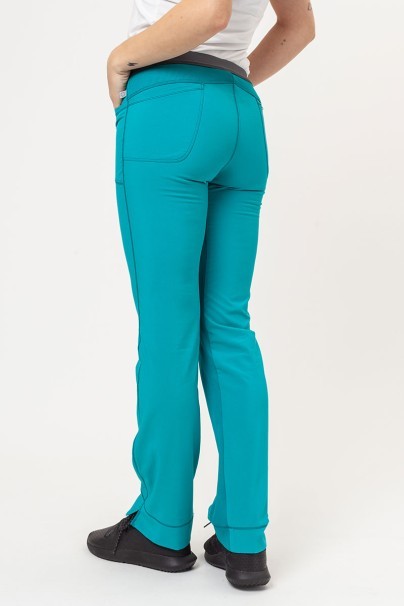 Dámské lékařské kalhoty Cherokee Infinity Slim Pull-on mořsky modré-2