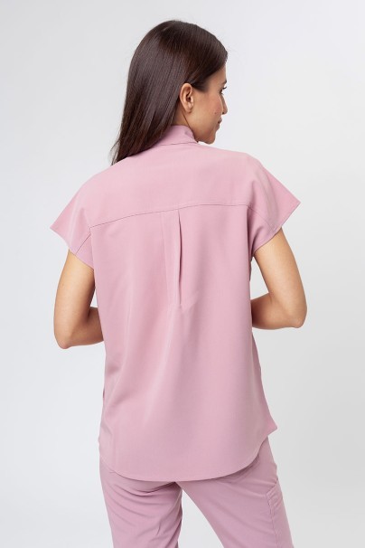Dámská lékařská halena Uniforms World 518GTK™ Avant pastelově růžová (magnetické spony)-2