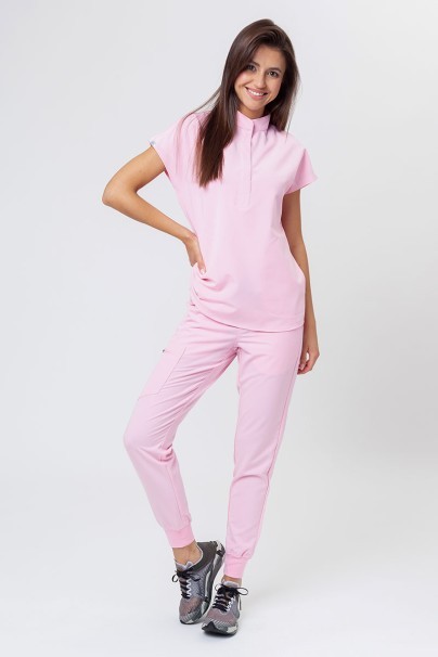 Dámská lékařská halena Uniforms World 518GTK™ Avant růžová (magnetické spony)-7