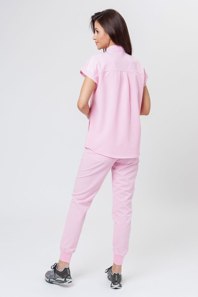 Dámská lékařská halena Uniforms World 518GTK™ Avant růžová (magnetické spony)-8