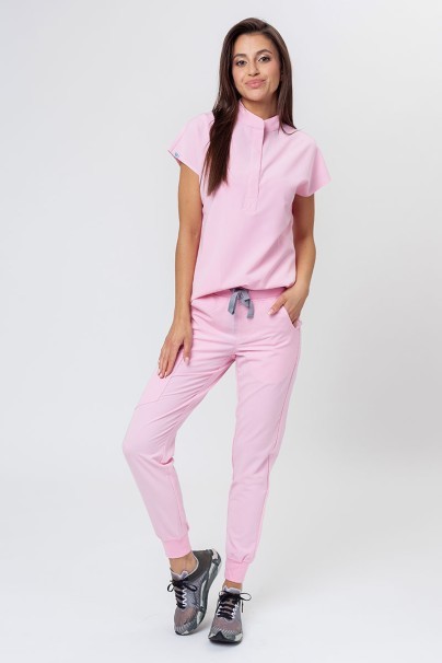 Dámská lékařská halena Uniforms World 518GTK™ Avant růžová (magnetické spony)-9