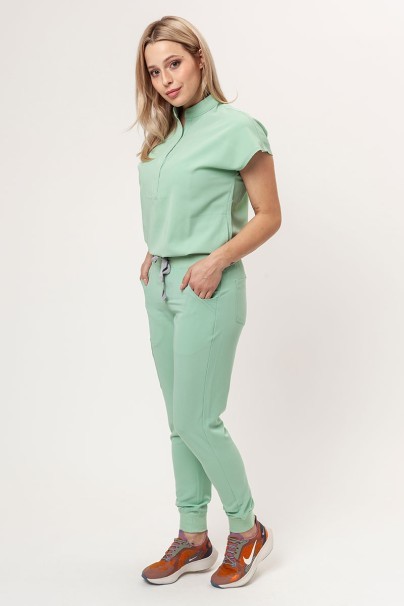 Dámská lékařská halena Uniforms World 518GTK™ Avant pistáciová (magnetické spony)-9