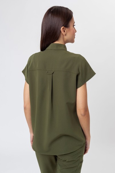 Dámská lékařská halena Uniforms World 518GTK™ Avant olivková (magnetické spony)