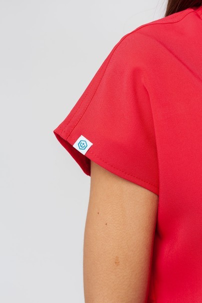 Dámská lékařská halena Uniforms World 518GTK™ Avant červená (magnetické spony)-5