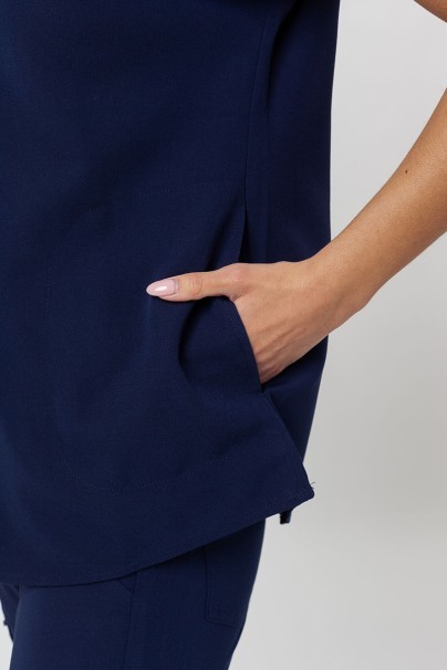 Dámská lékařská halena Uniforms World 518GTK™ Avant námořnická modř (magnetické spony)-5