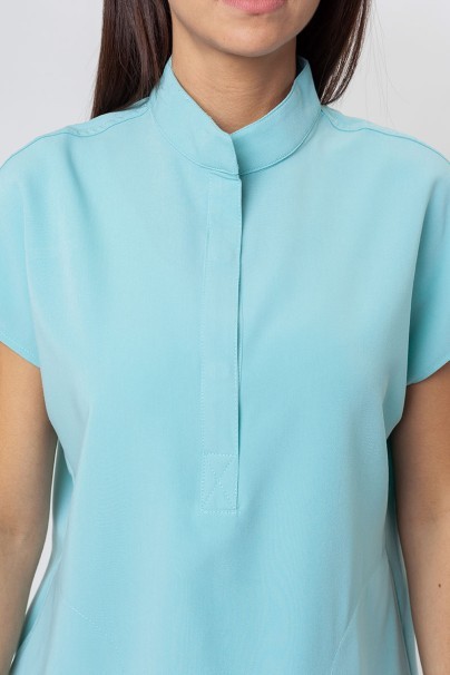 Dámská lékařská halena Uniforms World 518GTK™ Avant aqua (magnetické spony)-2
