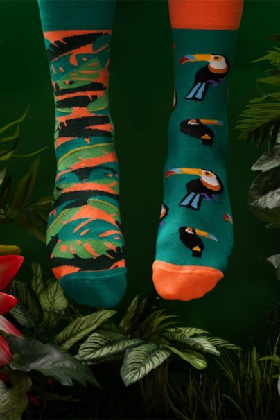 Barevné ponožky Tropical Heat - Many Mornings-2