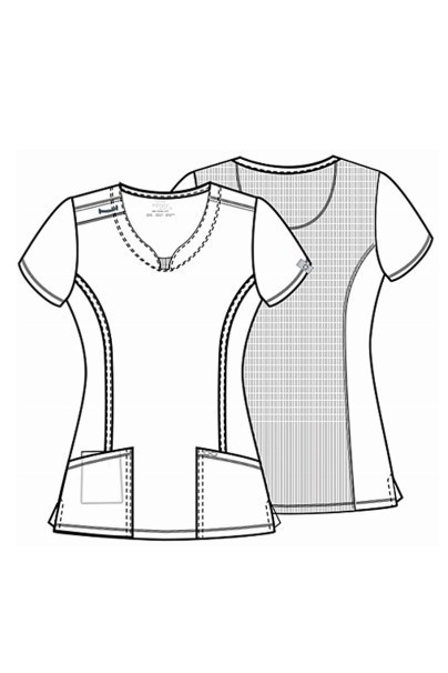 Dámská lékařská souprava Cherokee Infinity mořsky modrá-16