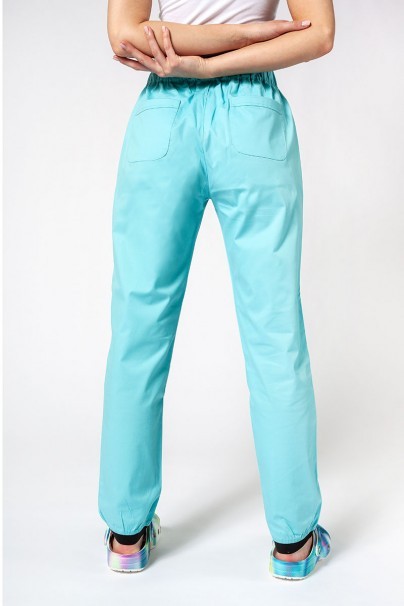 Dámské lékařské kalhoty Sunrise Uniforms Active Loose aqua-1