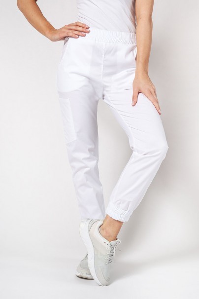 Dámska lékařská souprava Sunrise Uniforms Active III (halena Bloom, kalhoty Air) bílá-6