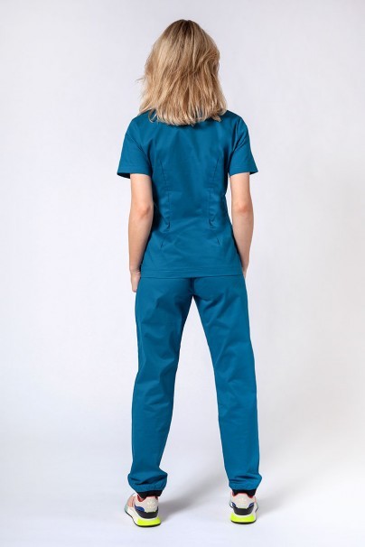 Dámské lékařské kalhoty Sunrise Uniforms Active Loose karaibsky modré-7