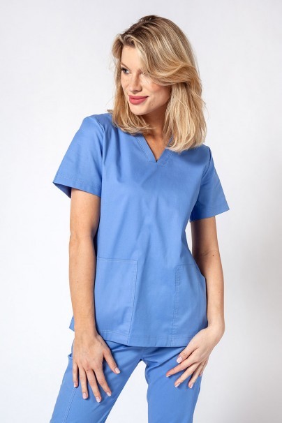 Dámska lékařská souprava Sunrise Uniforms Active III (halena Bloom, kalhoty Air) klasicky modrá-2