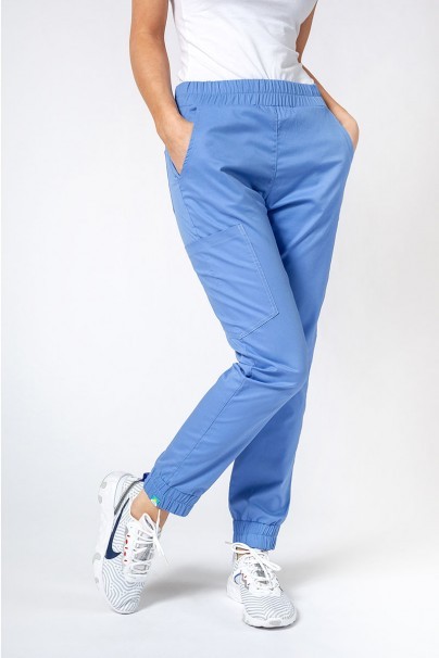Dámska lékařská souprava Sunrise Uniforms Active III (halena Bloom, kalhoty Air) klasicky modrá-6