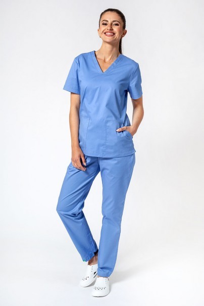 Dámské lékařské kalhoty Sunrise Uniforms Active Loose klasicky modré-4