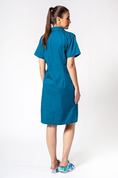 Lékařský plášť s krátkým rukávem Sunrise Uniforms karaibsky modrý-2