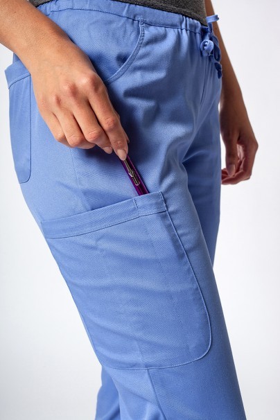 Dámské lékařské kalhoty Maevn Matrix semi-jogger klasicky modré-5