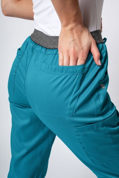 Dámské lékařské kalhoty Maevn Matrix semi-jogger mořsky modré-6