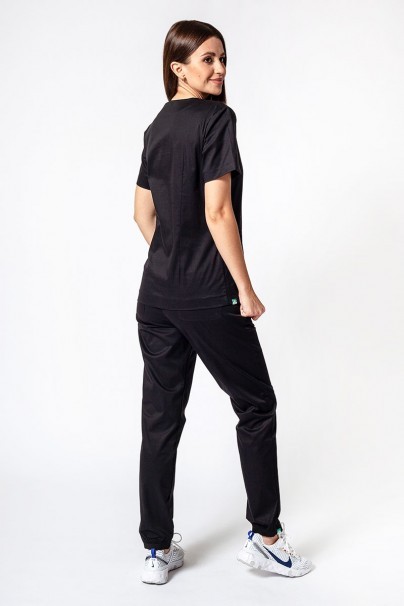 Dámské lékařské kalhoty Sunrise Uniforms Active Loose černé-7