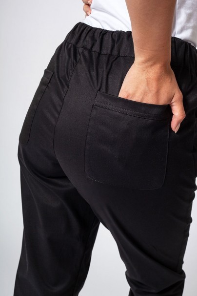 Dámské lékařské kalhoty Sunrise Uniforms Active Loose černé-4