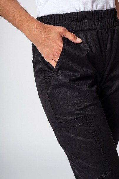 Dámské lékařské kalhoty Sunrise Uniforms Active Air jogger černé-3