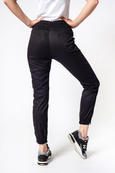 Dámské lékařské kalhoty Sunrise Uniforms Active Air jogger černé-2