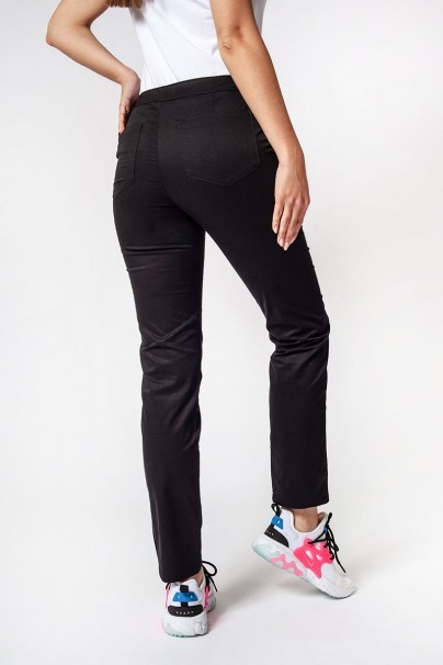 Dámské lékařské kalhoty Slim (elastic) Sunrise Uniforms černé-1