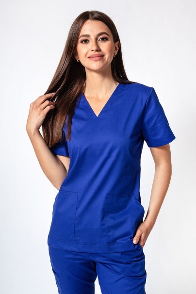 Dámska lékařská souprava Sunrise Uniforms Active III (halena Bloom, kalhoty Air) tmavě modrá-2