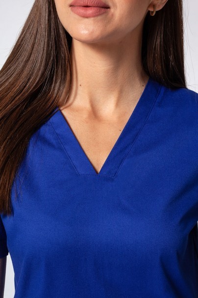 Dámská lékařská halena Sunrise Uniforms Active Bloom tmavě modrá-2