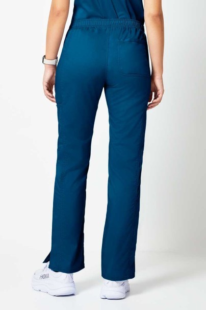 Dámské lékařské kalhoty Cherokee Revolution Flare Leg karaibsky modré-1