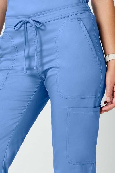 Dámské lékařské kalhoty Cherokee Revolution Flare Leg klasicky modré-3